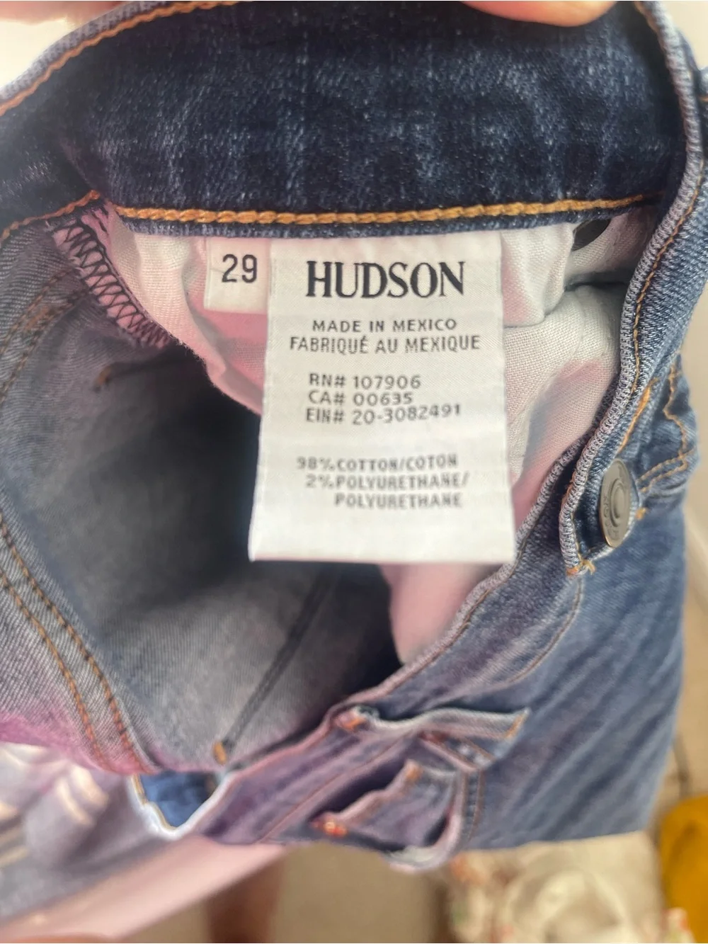 Hudson Jeans Boyfriend Jeans in Medium Blue 29 - Picture 3 of 10